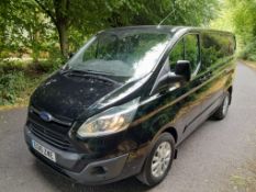 2016 FORD TRANSIT CUSTOM 270 LTD E-TECH BLACK PANEL VAN *NO VAT*