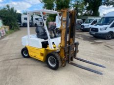 KOMATSU 2 TON DIESEL FORKLIFT, ISUZU ENGINE WHICH STARTS EASILY AND RUNS WELL *PLUS VAT*