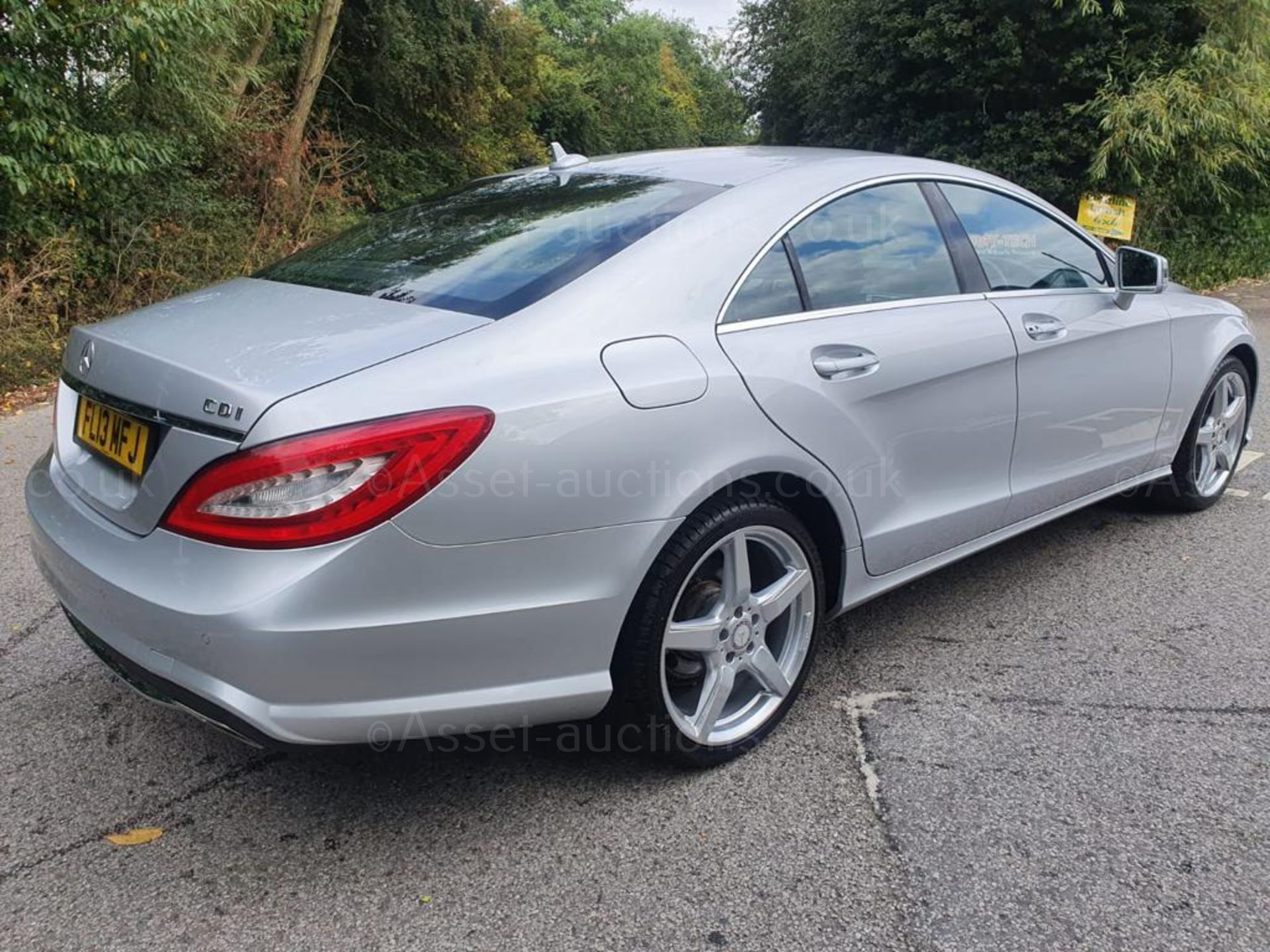 2013 MERCEDES-BENZ CLS250 CDI AMG BLUE-CY SPORT SILVER COUPE, 2.2 DIESEL, 45,952 MILES *NO VAT* - Image 4 of 34