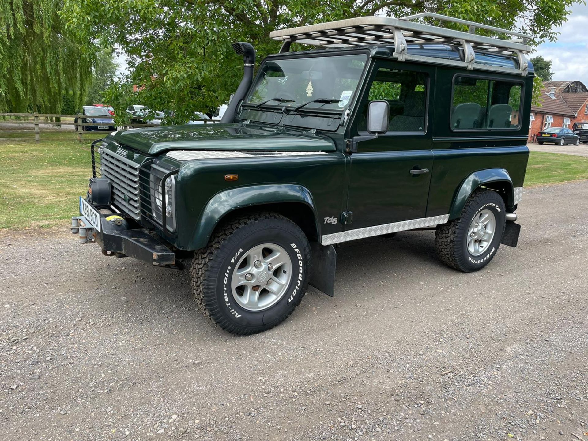 2000 LAND ROVER DEFENDER 90 COUNTY TD5 GREEN 4x4 *NO VAT* - Image 3 of 14