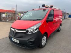 2016/65 VAUXHALL VIVARO 2700 CDTI ECOFLEX RED PANEL VAN *PLUS VAT*