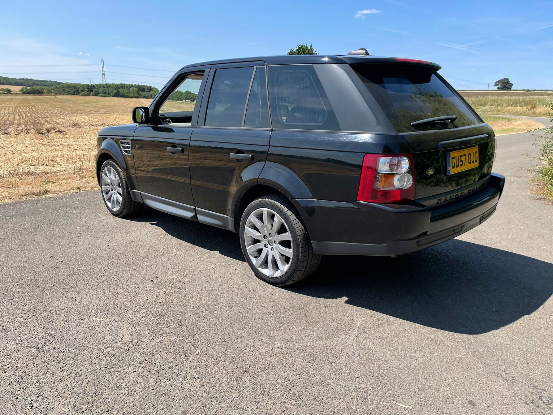 2007/57 LAND ROVER RANGE ROVER SP HSE TDV6 A BLACK ESTATE *NO VAT* - Image 7 of 15