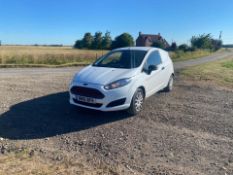 2016 FORD FIESTA BASE TDCI WHITE CAR DERIVED VAN *NO VAT*