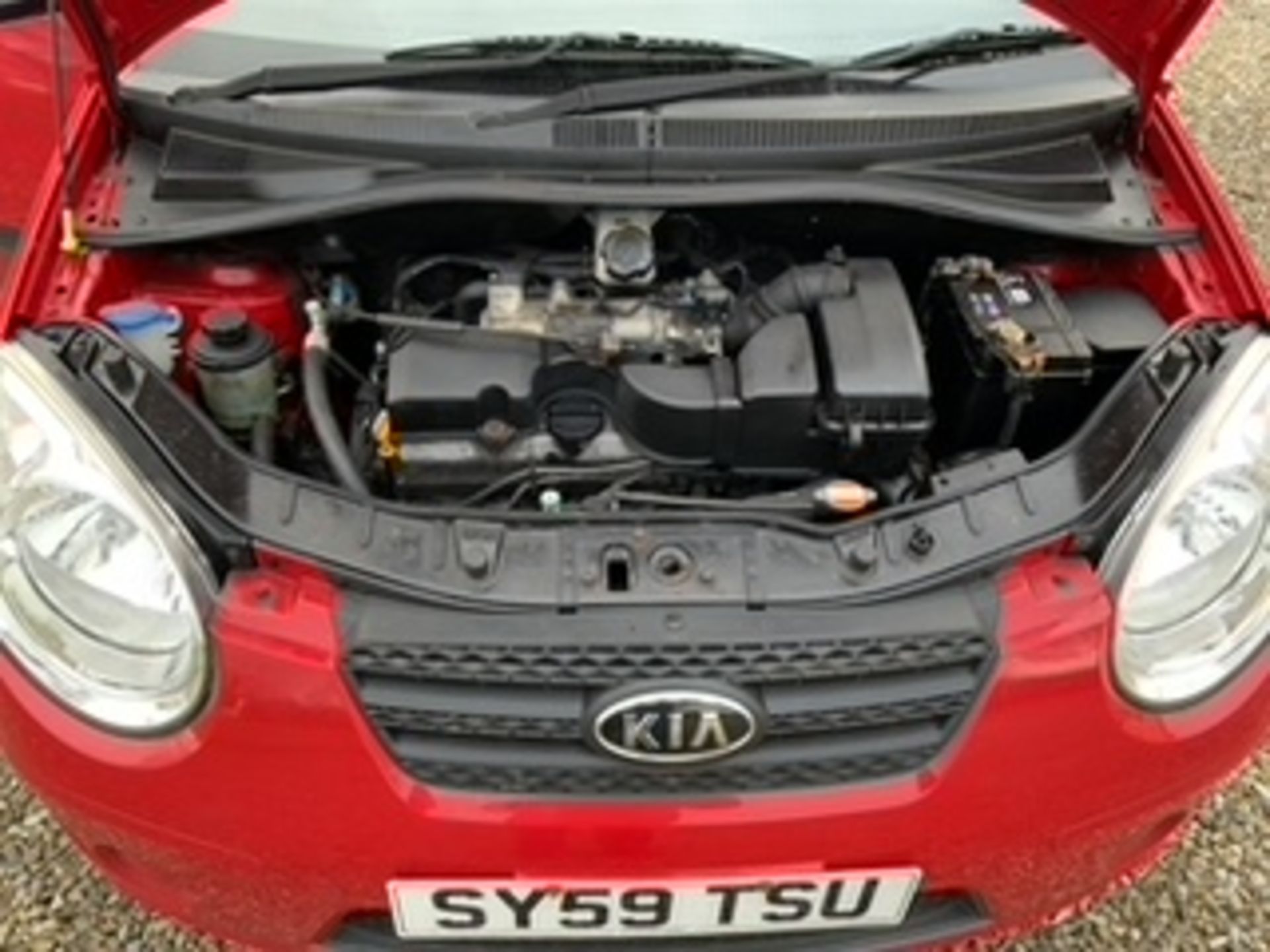 KIA PICANTO ST 1.1 PETROL RED HATCHBACK, 57,700 MILES *NO VAT* - Image 5 of 8