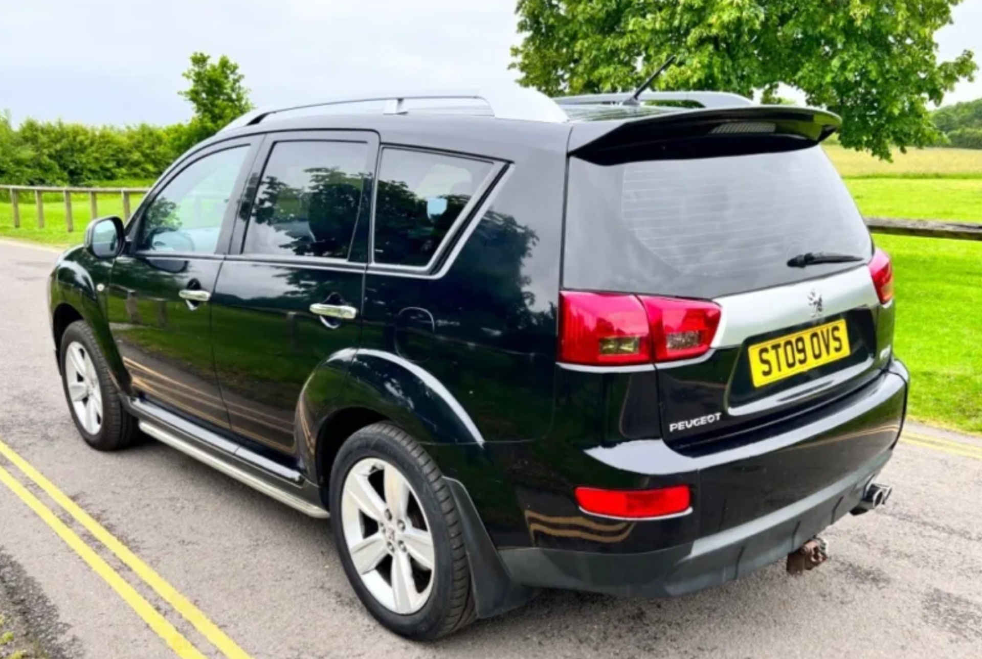 2009 PEUGEOT 4007 SPORT XS HDI BLACK ESTATE *NO VAT* - Image 7 of 11