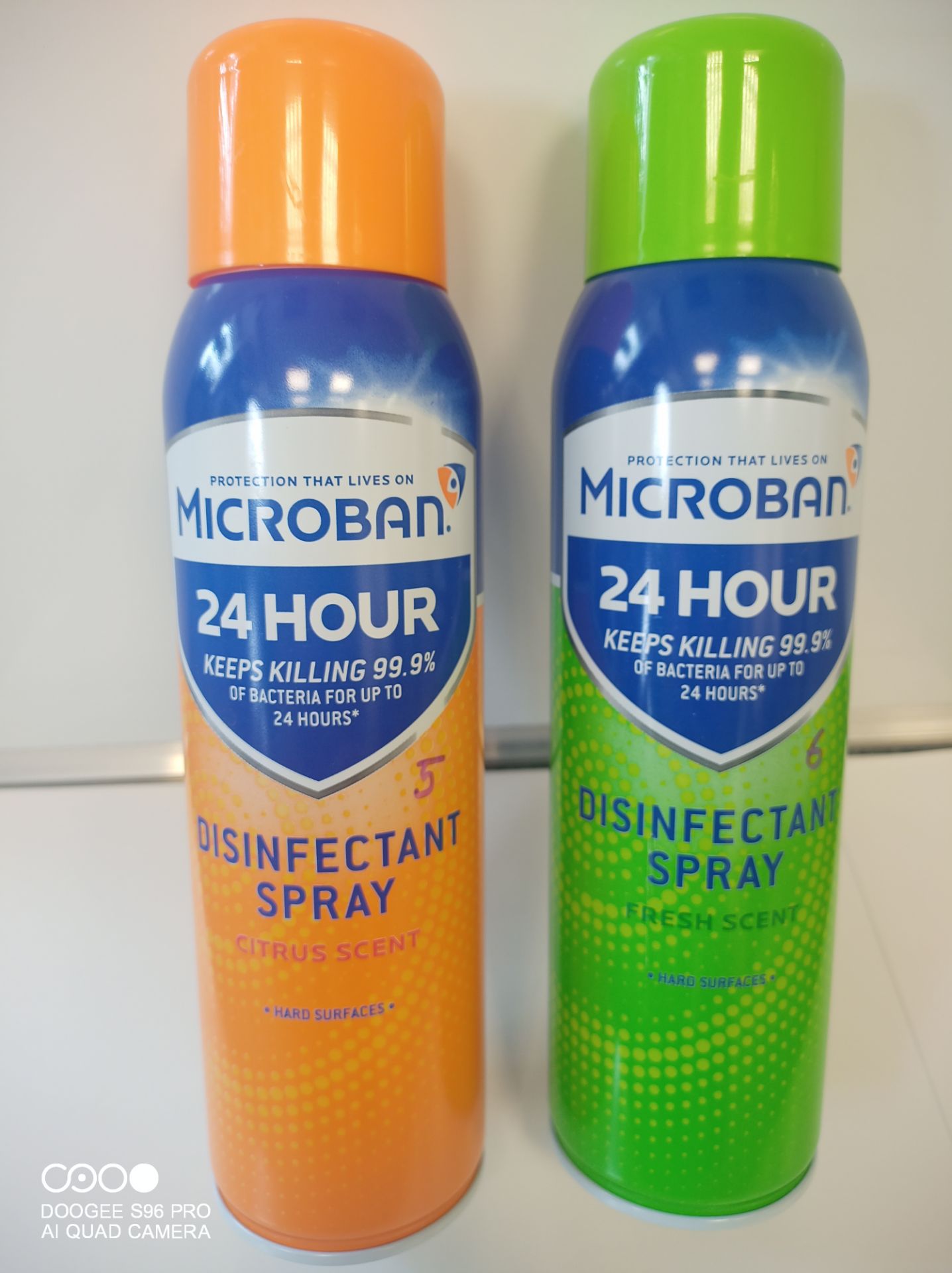 1344 x 400ml MICROBAN DISINFECTANT AEROSOL SPRAY *PLUS VAT*