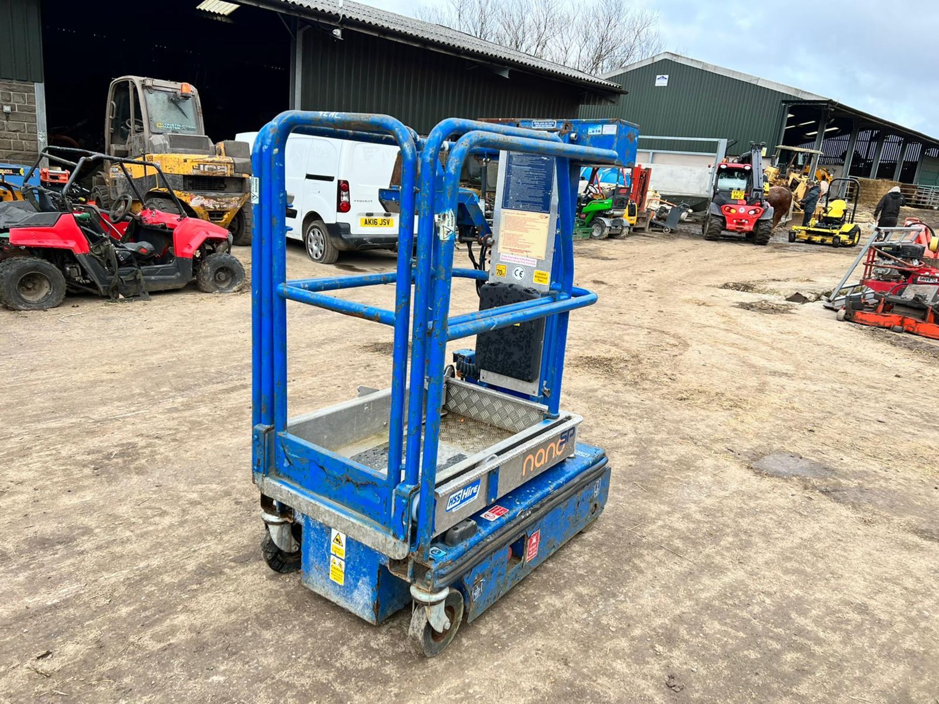 2011 Powertower Nano SP Self Drive Electric Scissor Lift By JLG, Top Controls Are Included*PLUS VAT* - Image 4 of 9