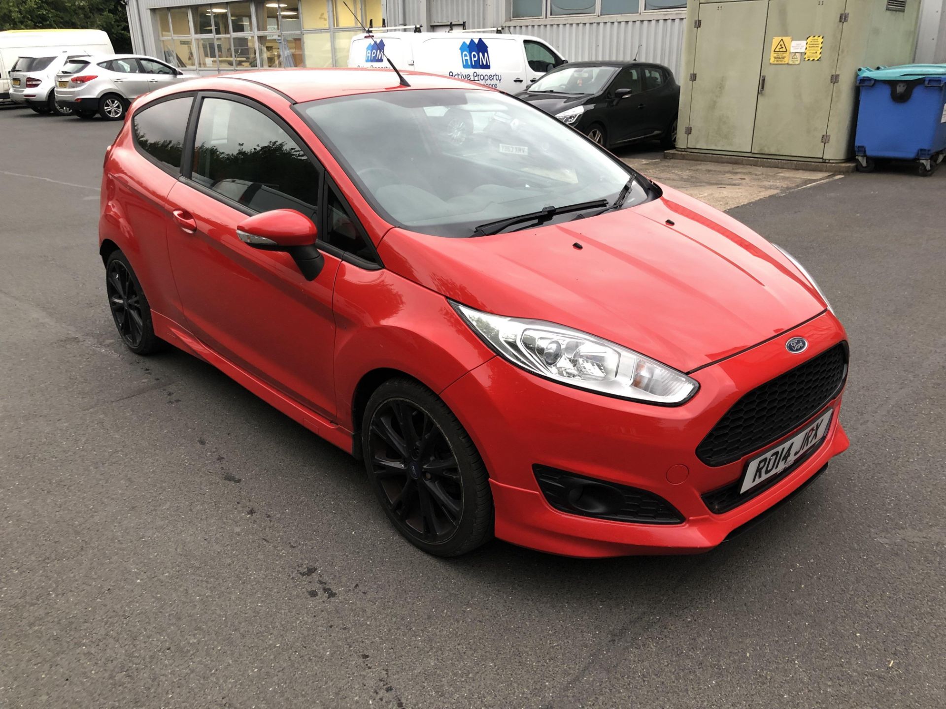 2014 FORD FIESTA ZETEC S RED HATCHBACK *NO VAT*