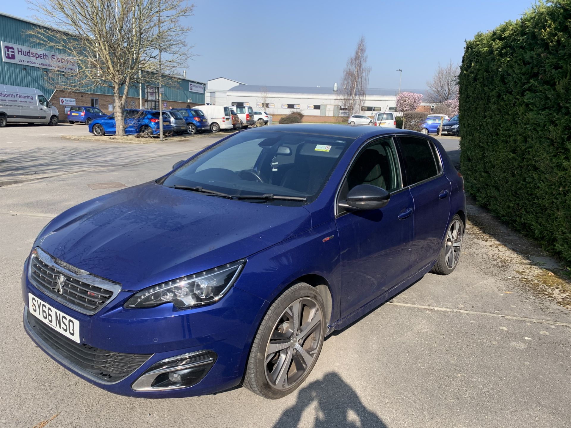 2016 Peugeot 308 1.6 Hdi Gt line blue hatchback, 77000 miles *no vat* - Image 2 of 12