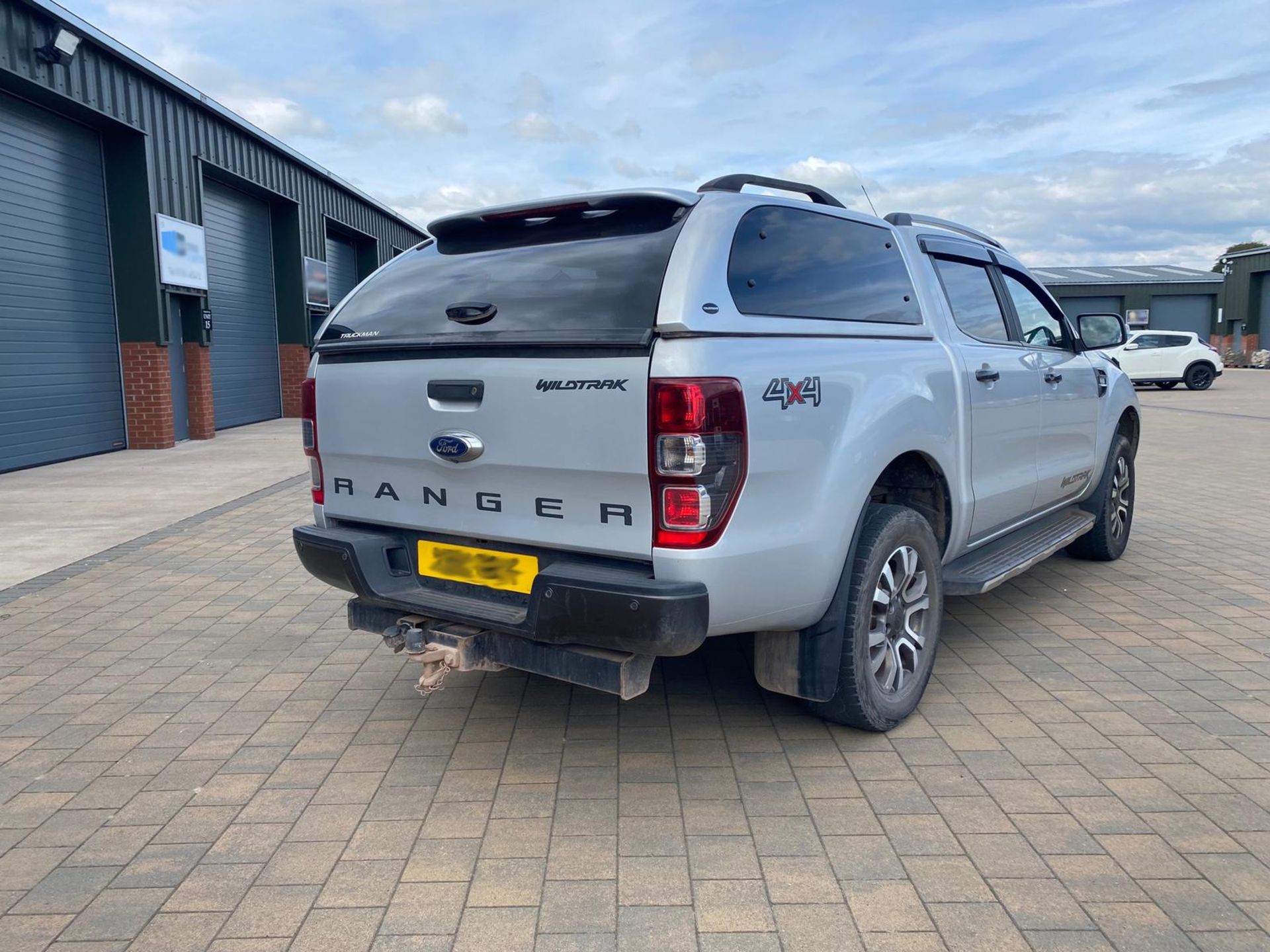 2017 FORD RANGER WILDTRAK 4X4 TDCI AUTO SILVER PICKUP *PLUS VAT* - Image 5 of 7