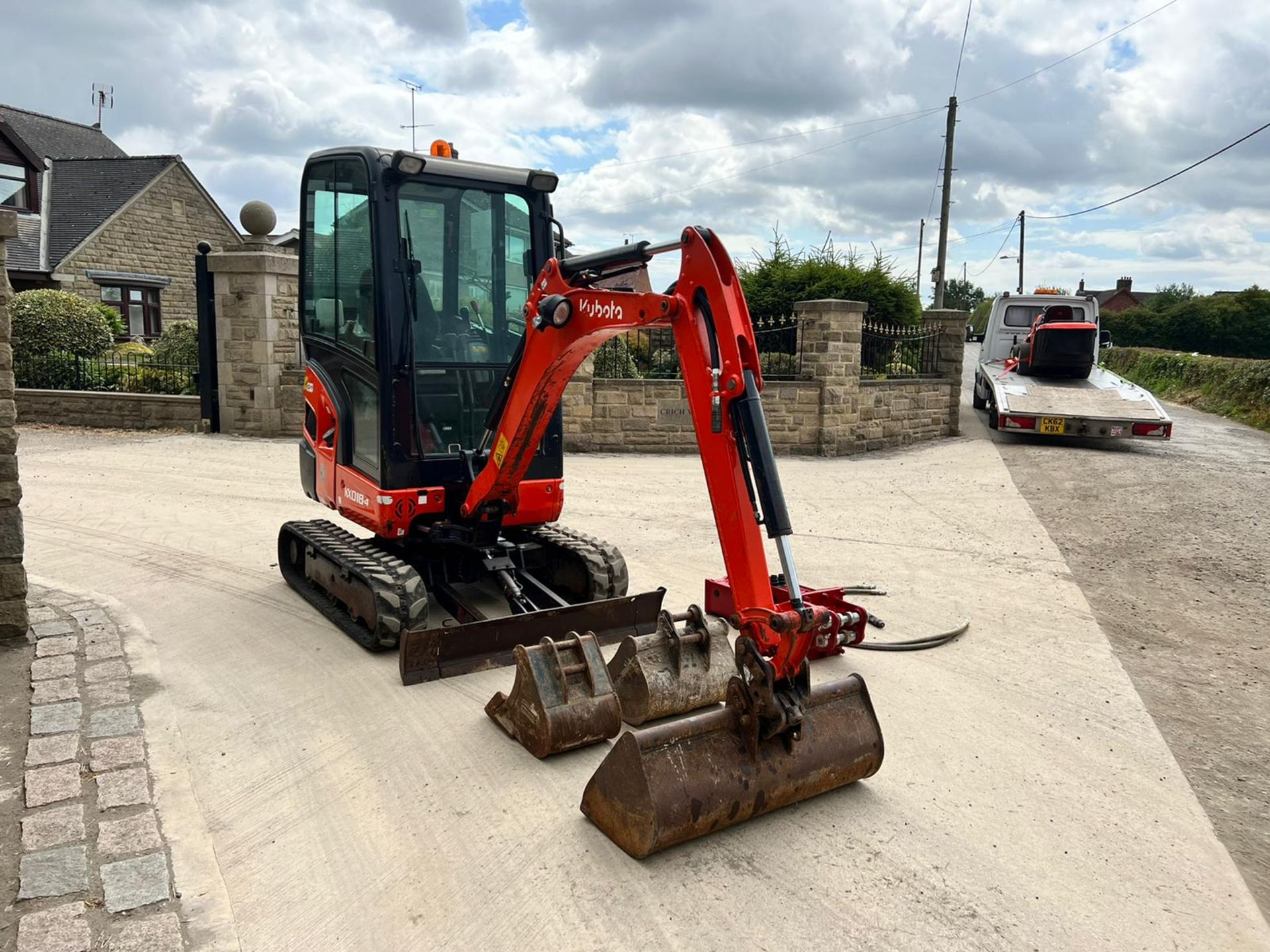 2018 Kubota KX018-4 1.8 Ton Mini Digger With New And Unused ES *PLUS VAT* - Image 10 of 21