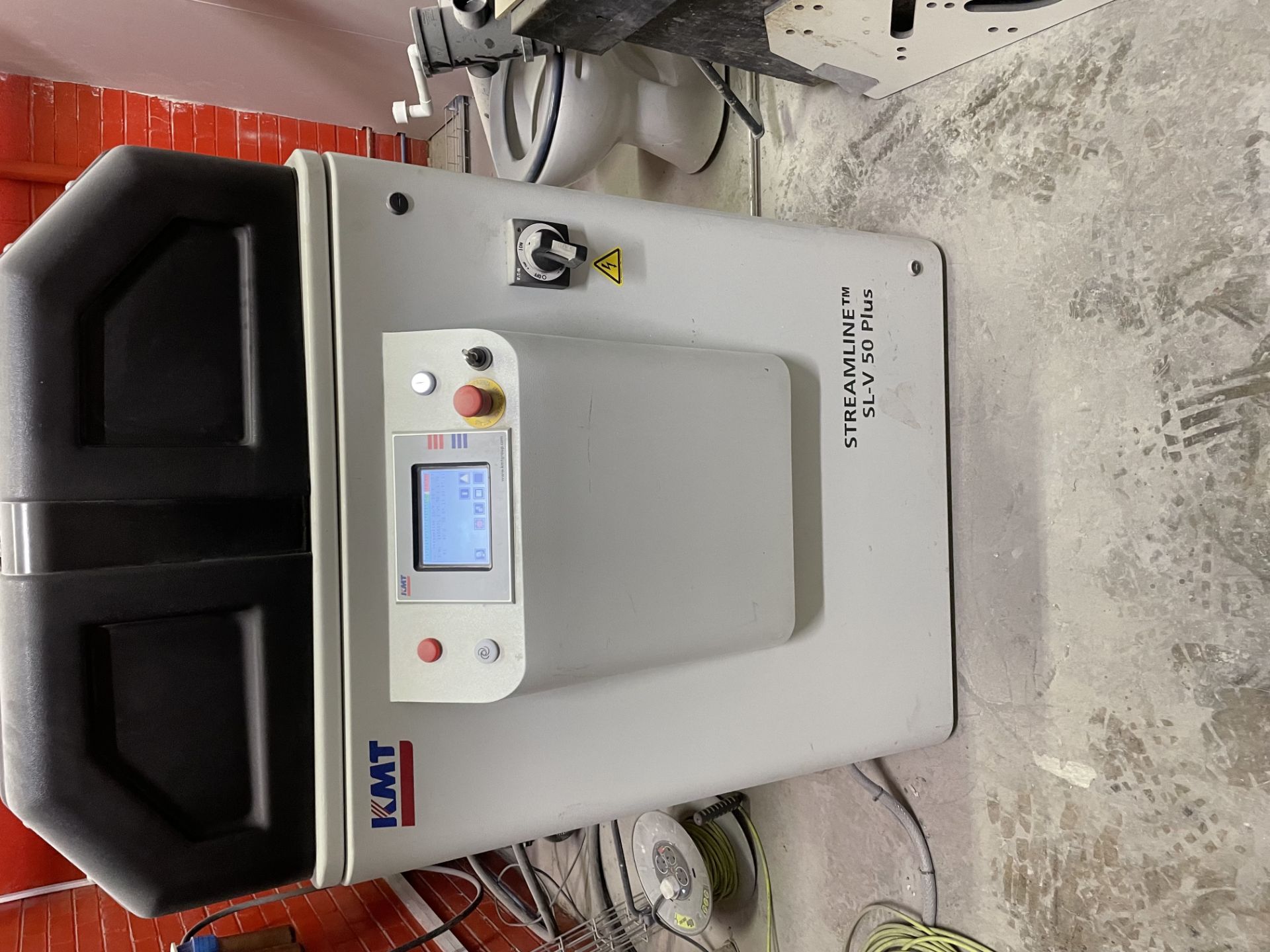 2019 Waterjet Sweden NCT30 waterjet cutting machine, comes with MARK compressor M5M.5D and KMT pump - Image 4 of 11
