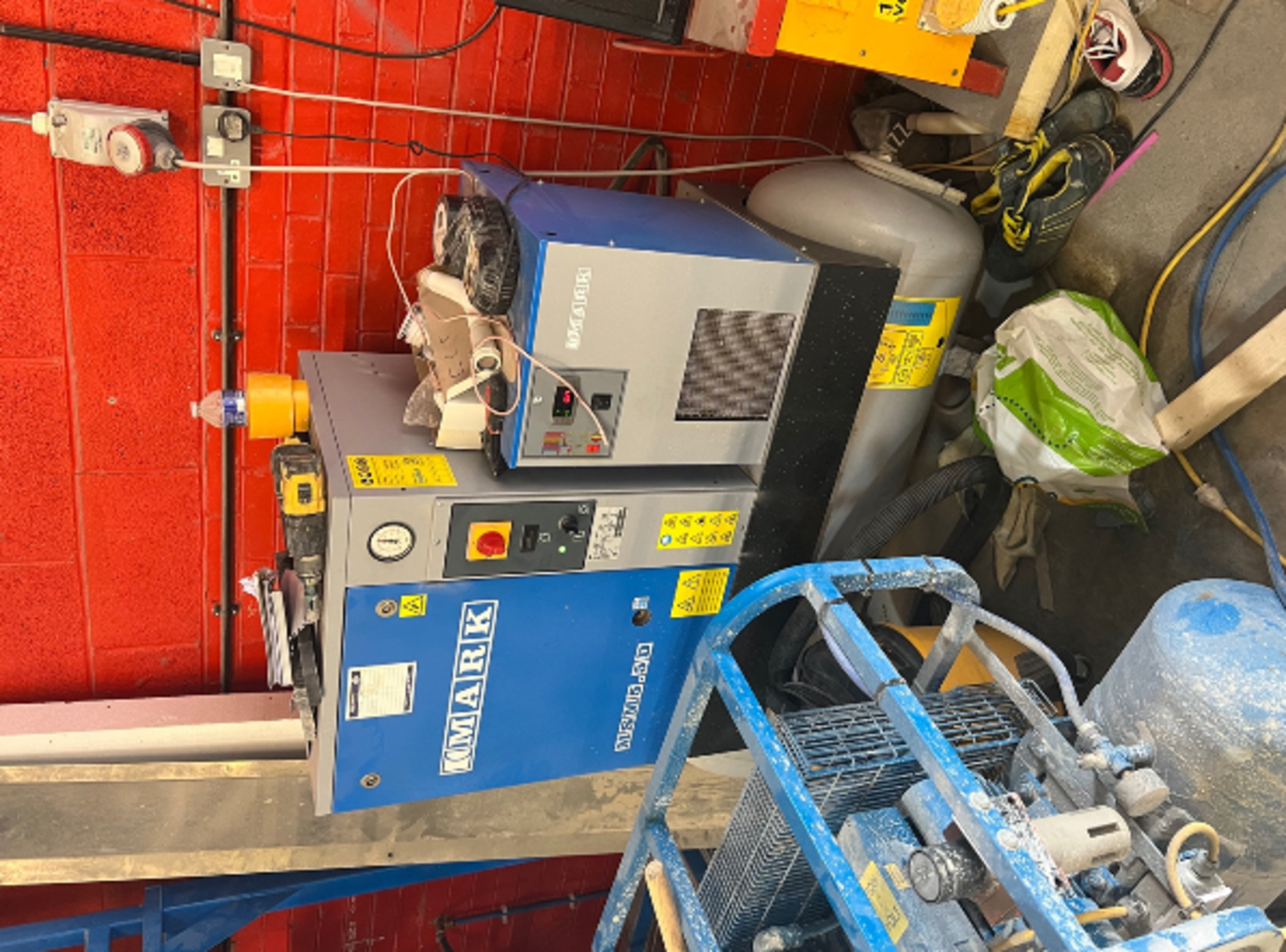 2019 Waterjet Sweden NCT30 waterjet cutting machine, comes with MARK compressor M5M.5D and KMT pump - Image 10 of 11