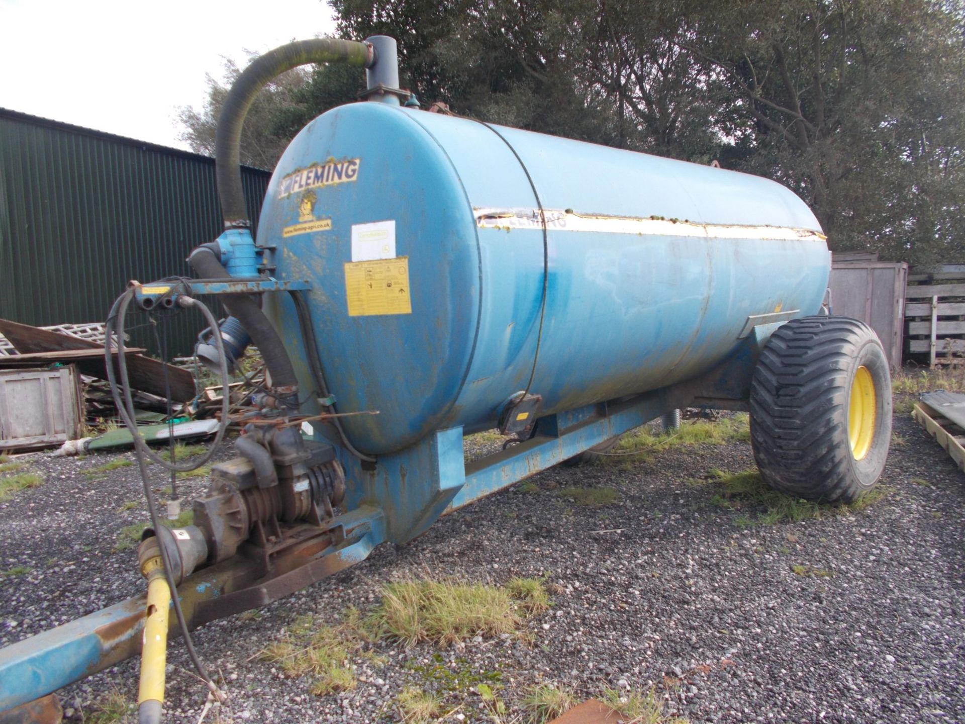 2010 FLEMING ST1600 SLURRY TANKER, UNLADEN WEIGHT 2280KGS, WITH BATTIONI PAGANI MEC8000 *PLUS VAT* - Image 2 of 15