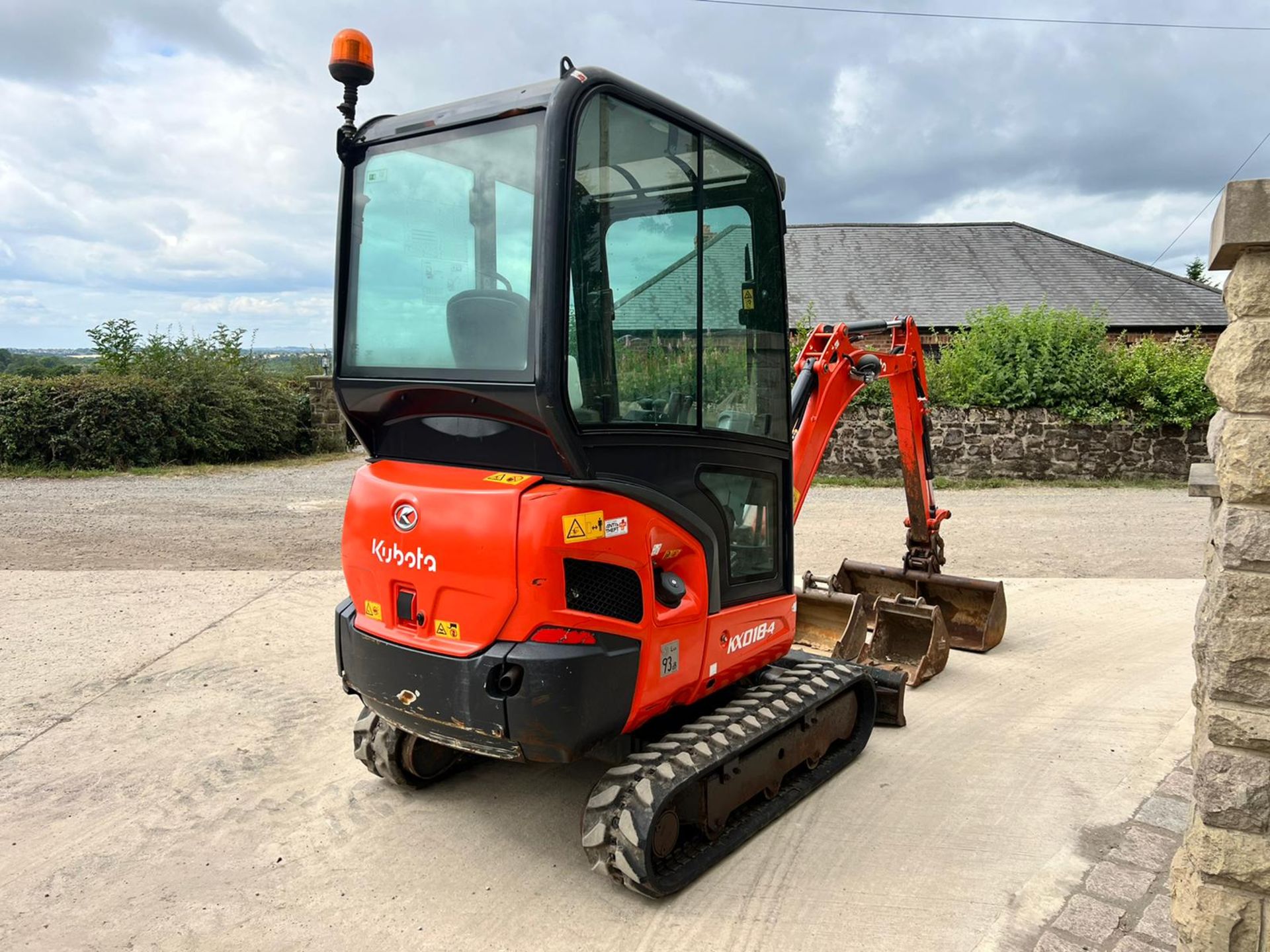 2018 Kubota KX018-4 1.8 Ton Mini Digger With New And Unused ES *PLUS VAT* - Image 2 of 21