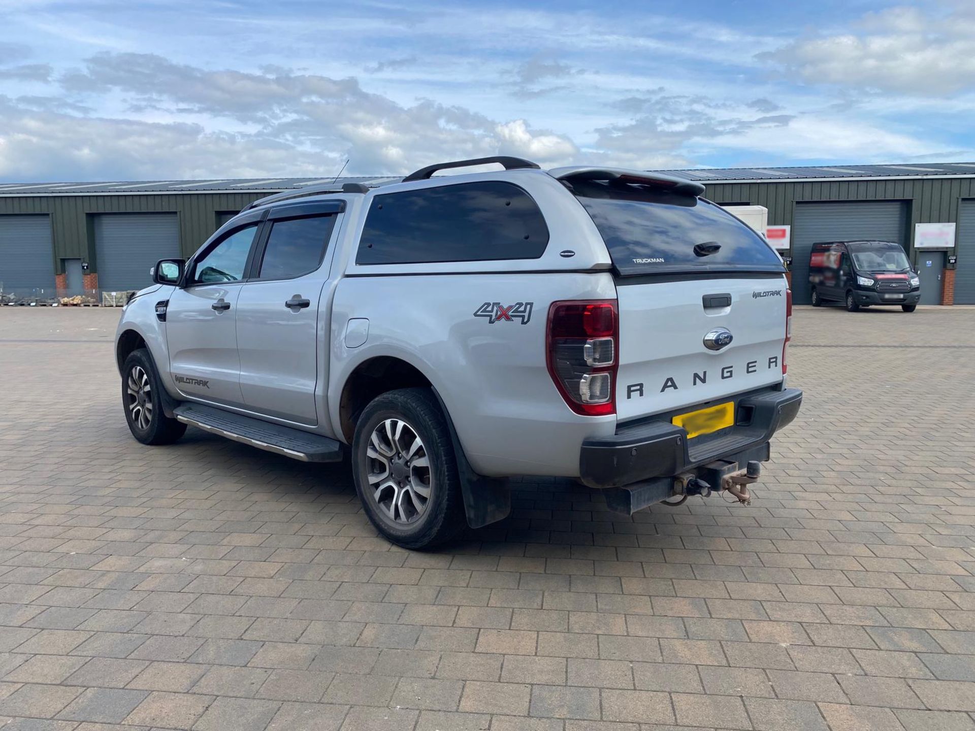 2017 FORD RANGER WILDTRAK 4X4 TDCI AUTO SILVER PICKUP *PLUS VAT* - Image 4 of 7