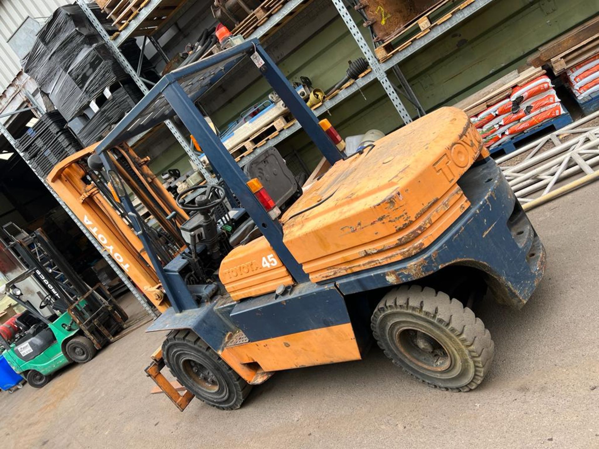 1992 Toyota 5 Ton Forklift POWERFUL 6 CYL DIESEL CONTAINER SPEC *PLUS VAT* - Image 5 of 11