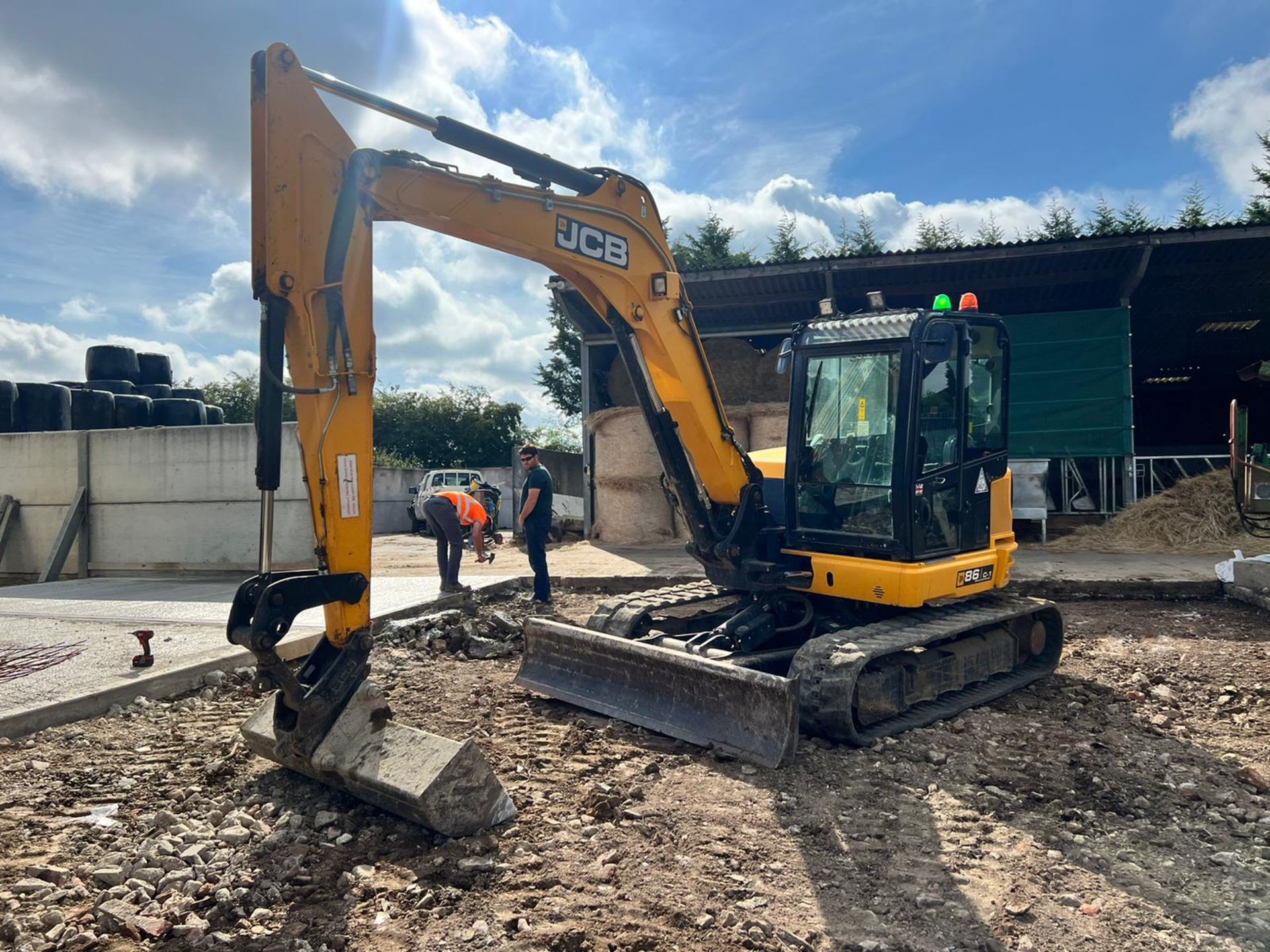 2017 JCB 86C-1 Groundworker 8.7 Ton Excavator *PLUS VAT* - Image 4 of 25