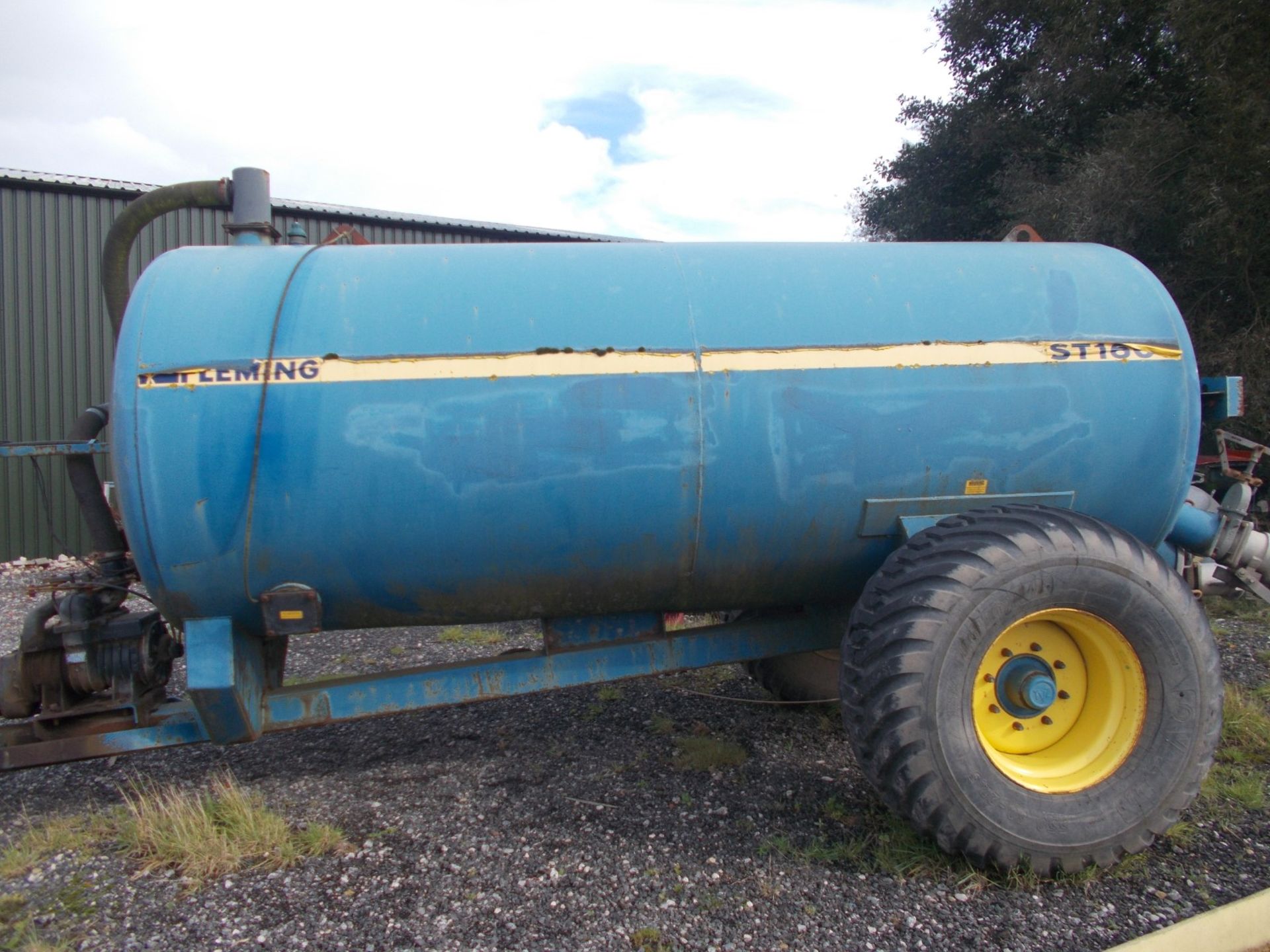 2010 FLEMING ST1600 SLURRY TANKER, UNLADEN WEIGHT 2280KGS, WITH BATTIONI PAGANI MEC8000 *PLUS VAT*