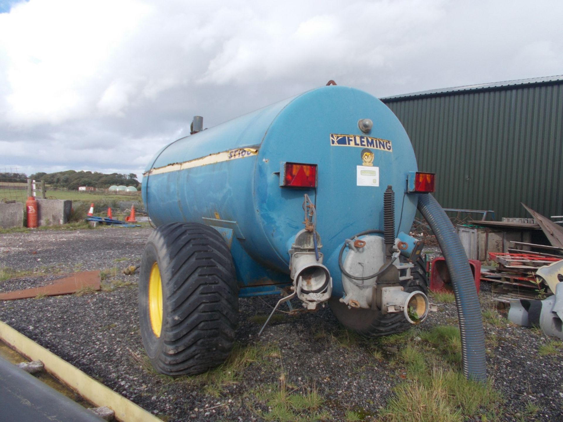 2010 FLEMING ST1600 SLURRY TANKER, UNLADEN WEIGHT 2280KGS, WITH BATTIONI PAGANI MEC8000 *PLUS VAT* - Image 6 of 15