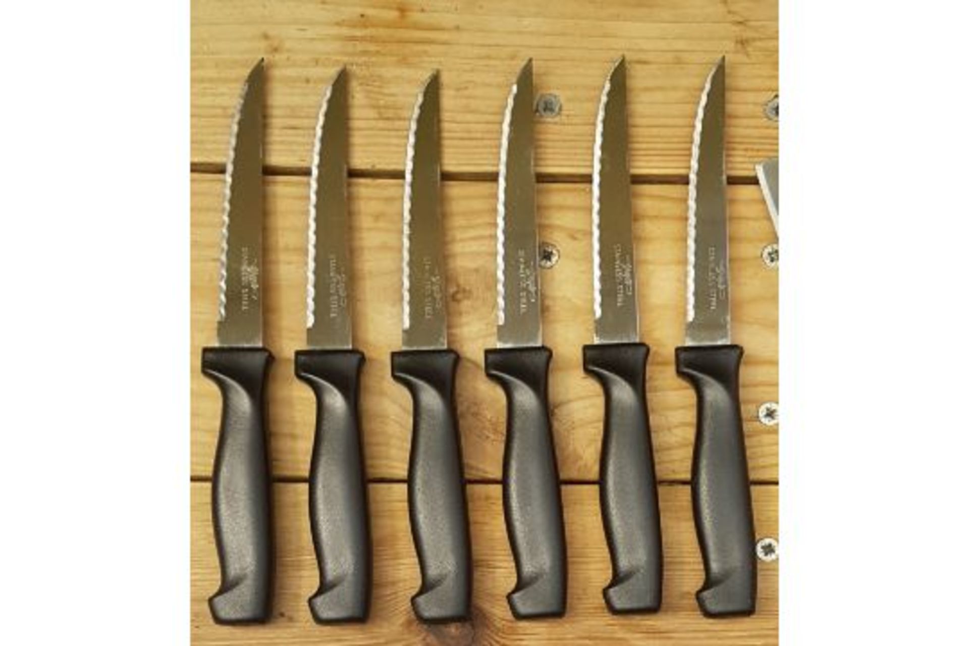 50 SETS OF 6 STEAK KNIVES NO RESERVE *NO VAT*