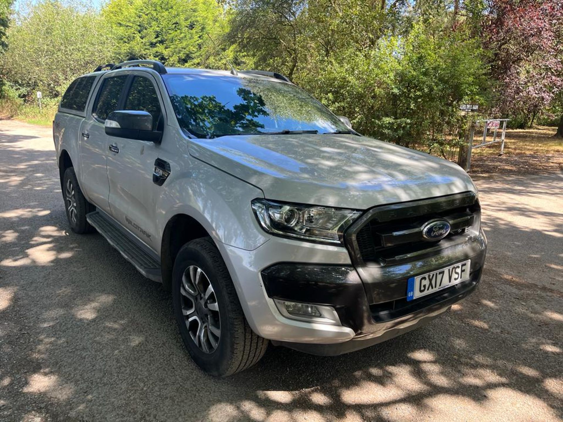 2017 FORD RANGER WILDTRAK 4X4 TDCI AUTO SILVER PICKUP, 86,000 MILES *PLUS VAT*