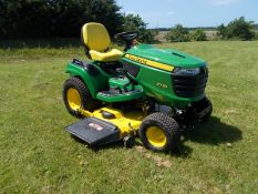 2018 JOHN DEERE X730 RIDE ON LAWN TRACTOR, 194 HOURS, 60” CUTTING DECK *PLUS VAT*