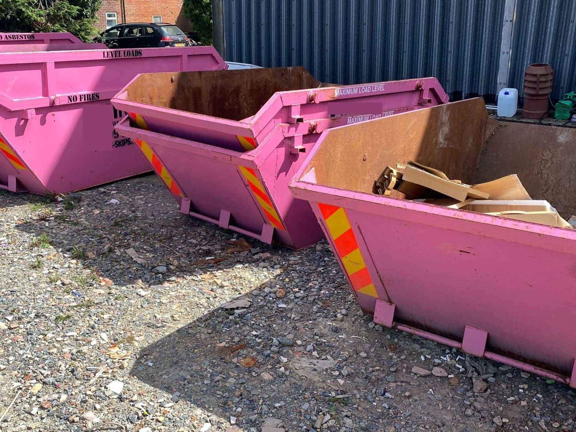 ASSETS OF A SKIP HIRE COMPANY - INCLUDES 23 SKIPS AND ONE FORD TRANSIT VAN *NO VAT* - Image 3 of 21