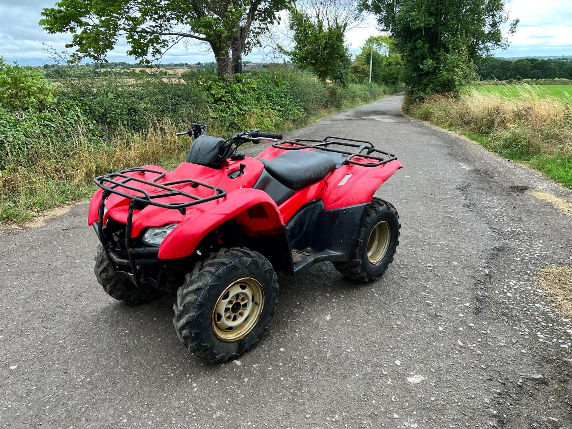 2011 Honda Fourtrax TRX420FM 4x4 Farm Quad Bike *PLUS VAT* - Image 2 of 9