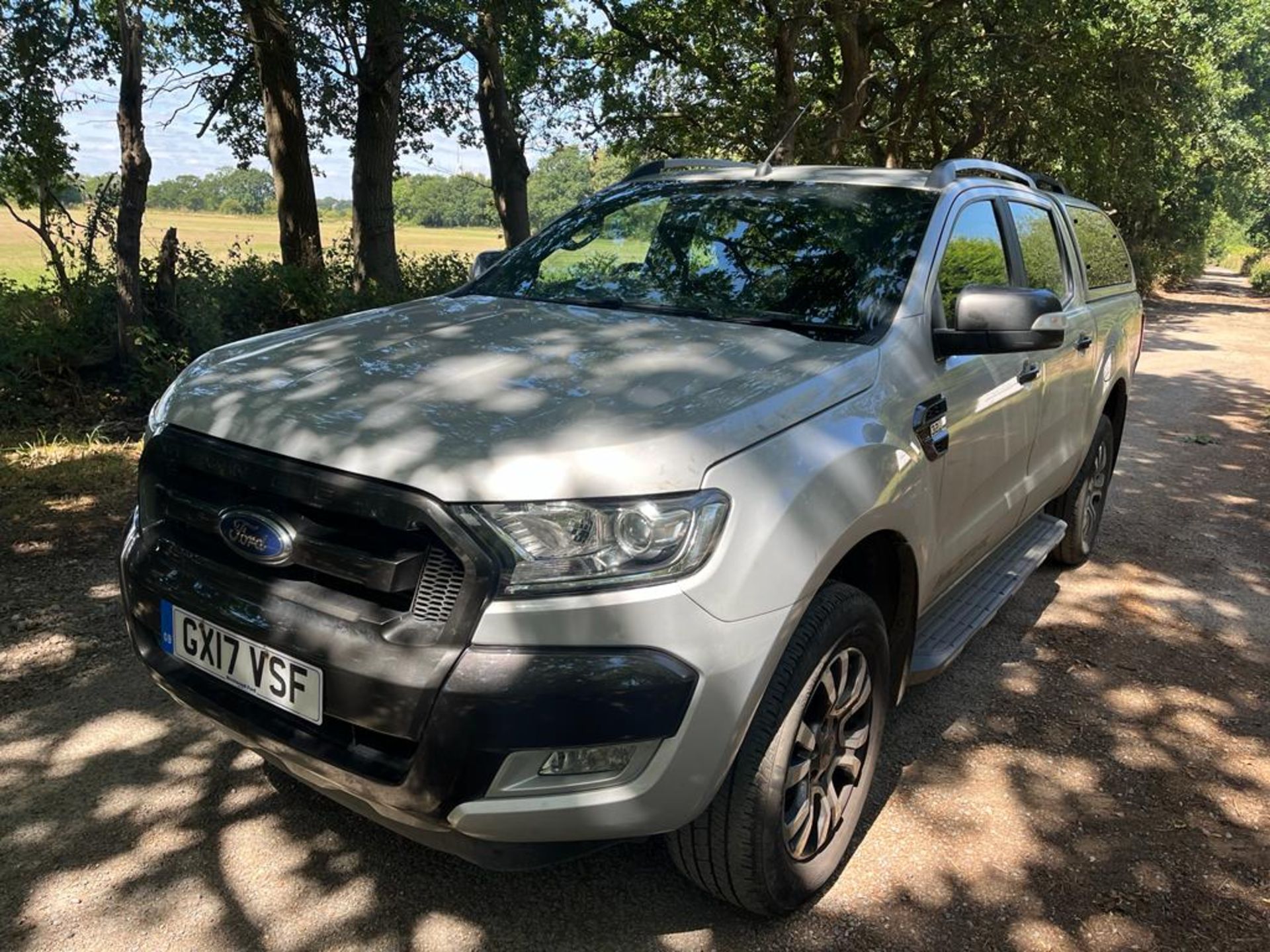 2017 FORD RANGER WILDTRAK 4X4 TDCI AUTO SILVER PICKUP, 86,000 MILES *PLUS VAT* - Image 3 of 11