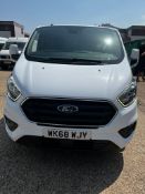 2018/68 FORD TRANSIT CUSTOM 280 LIMITED WHITE PANEL VAN *PLUS VAT*