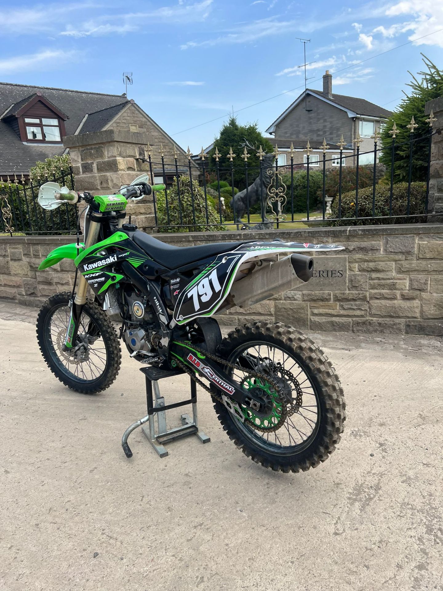 ROAD REGISTERED 2013 KAWASAKI KX450 BIKE *NO VAT* - Image 3 of 8