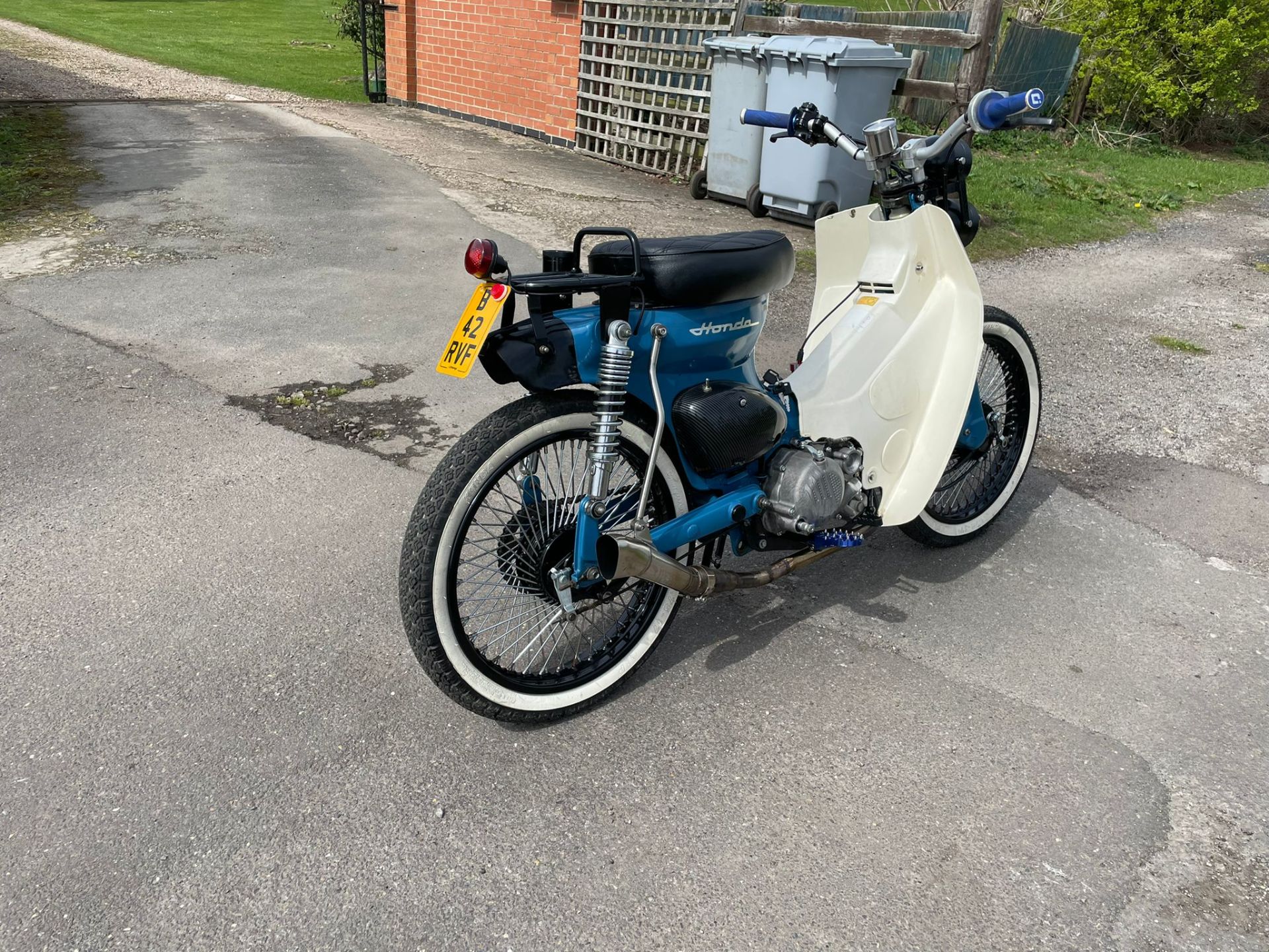 Honda c50 fitted with a 212 Daytona 4 valve engine, very fast and been a 5 speed sits at 70mph - Image 2 of 10