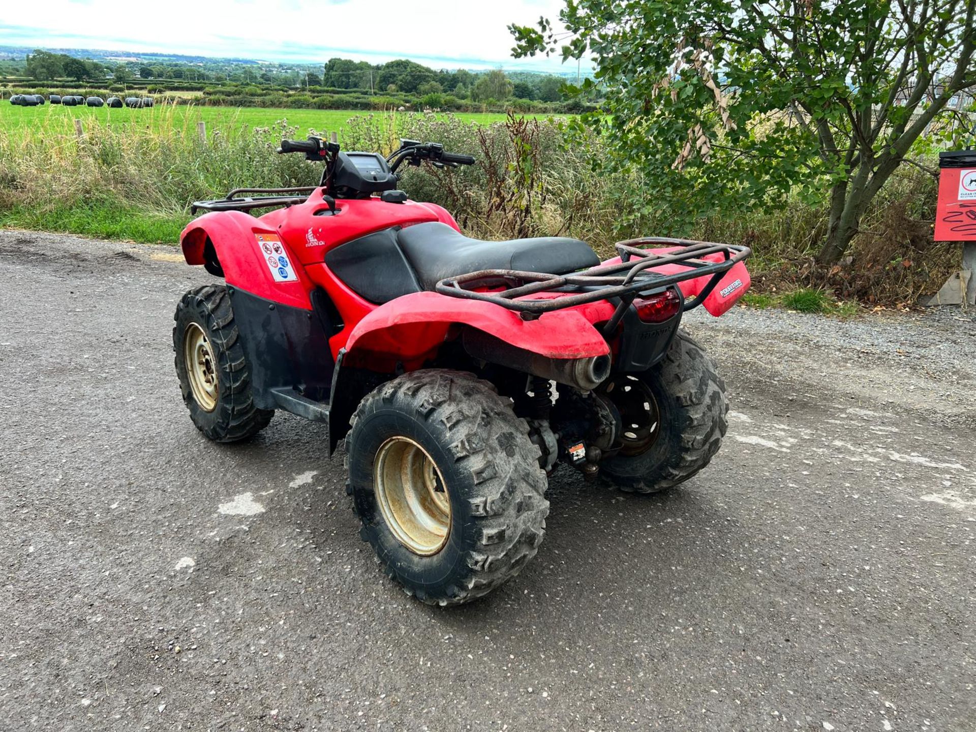 2011 Honda Fourtrax TRX420FM 4x4 Farm Quad Bike *PLUS VAT* - Image 3 of 9