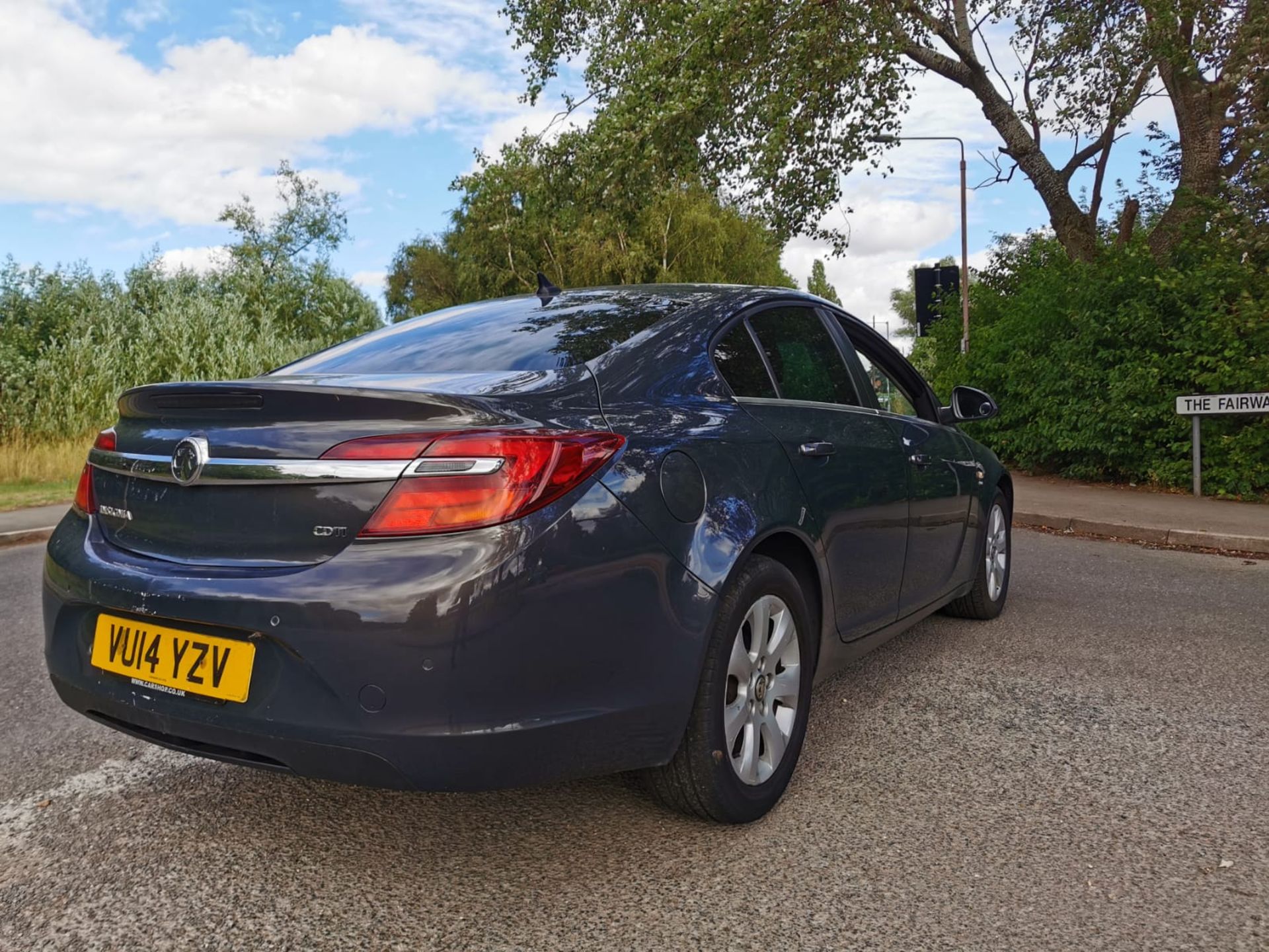 2014 VAUXHALL INSIGNIA SRI NAV CDTI ECO S/S GREY SALOON *NO VAT* - Image 8 of 26