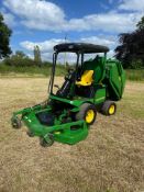 JOHN DEERE 1565 SERIES 2 RIDE ON LAWN MOWER WITH CLAMSHELL COLLECTOR *NO VAT*