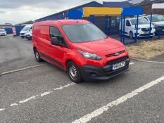 2016/65 FORD TRANSIT CONNECT 210 ECONETIC RED PANEL VAN, 67,000 MILES *PLUS VAT*