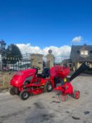 COUNTAX C330H RIDE ON LAWN MOWER WITH WOOD CHIPPER, RUNS DRIVES AND CUTS *PLUS VAT*