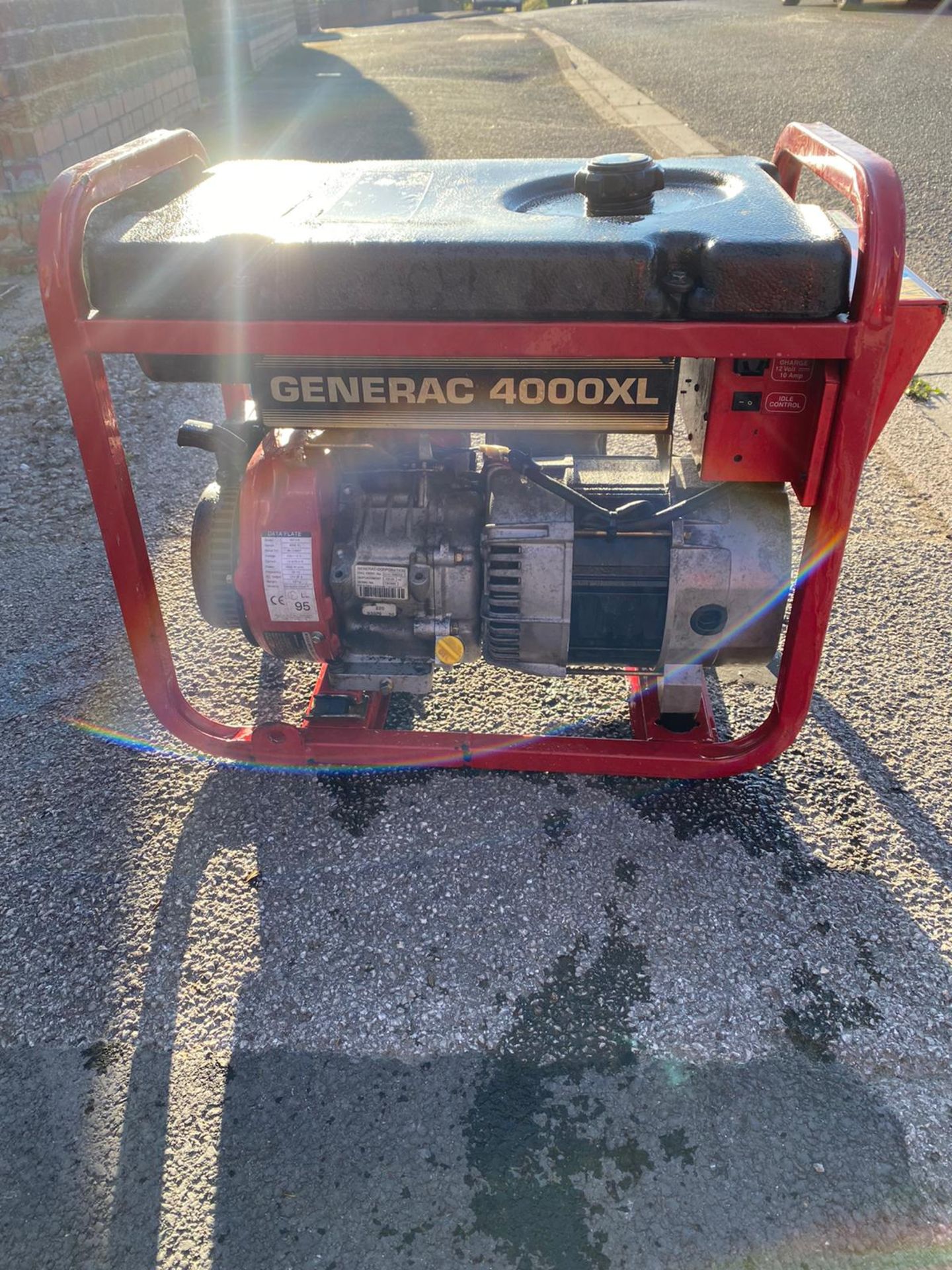 Generac 4000XL petrol generator *NO VAT* - Image 3 of 6