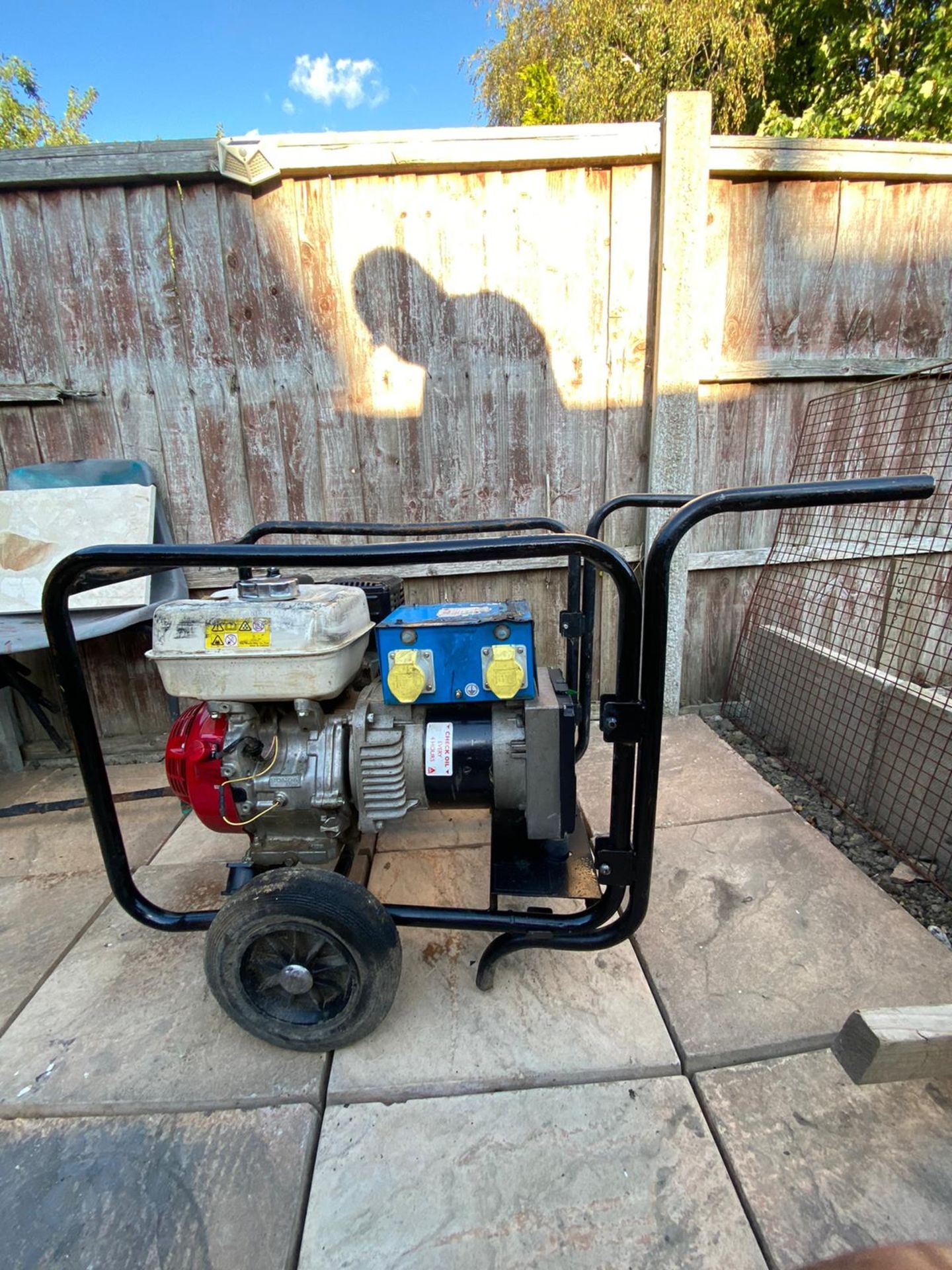 2014 Stephill 5kva petrol generator *NO VAT* - Image 4 of 4