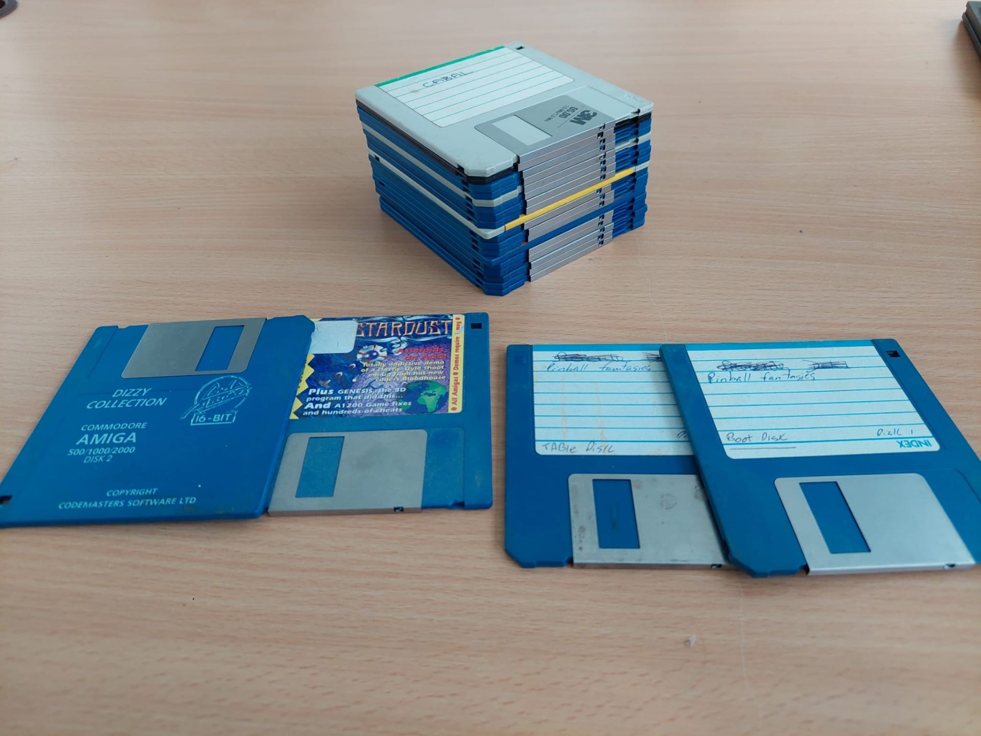 Amiga-Formatted Floppy Disks, Variety of Software Contained *NO VAT*