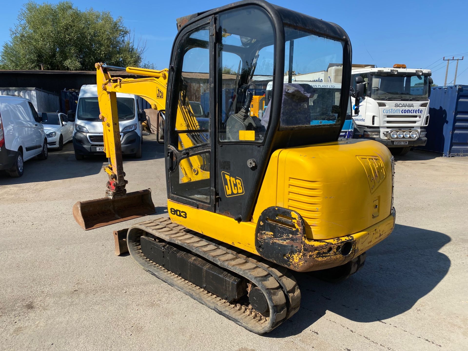 2001 JCB 803 3 Ton Mini Digger, 5100 hours, quick hitch and 3 buckets *PLUS VAT* - Image 4 of 6