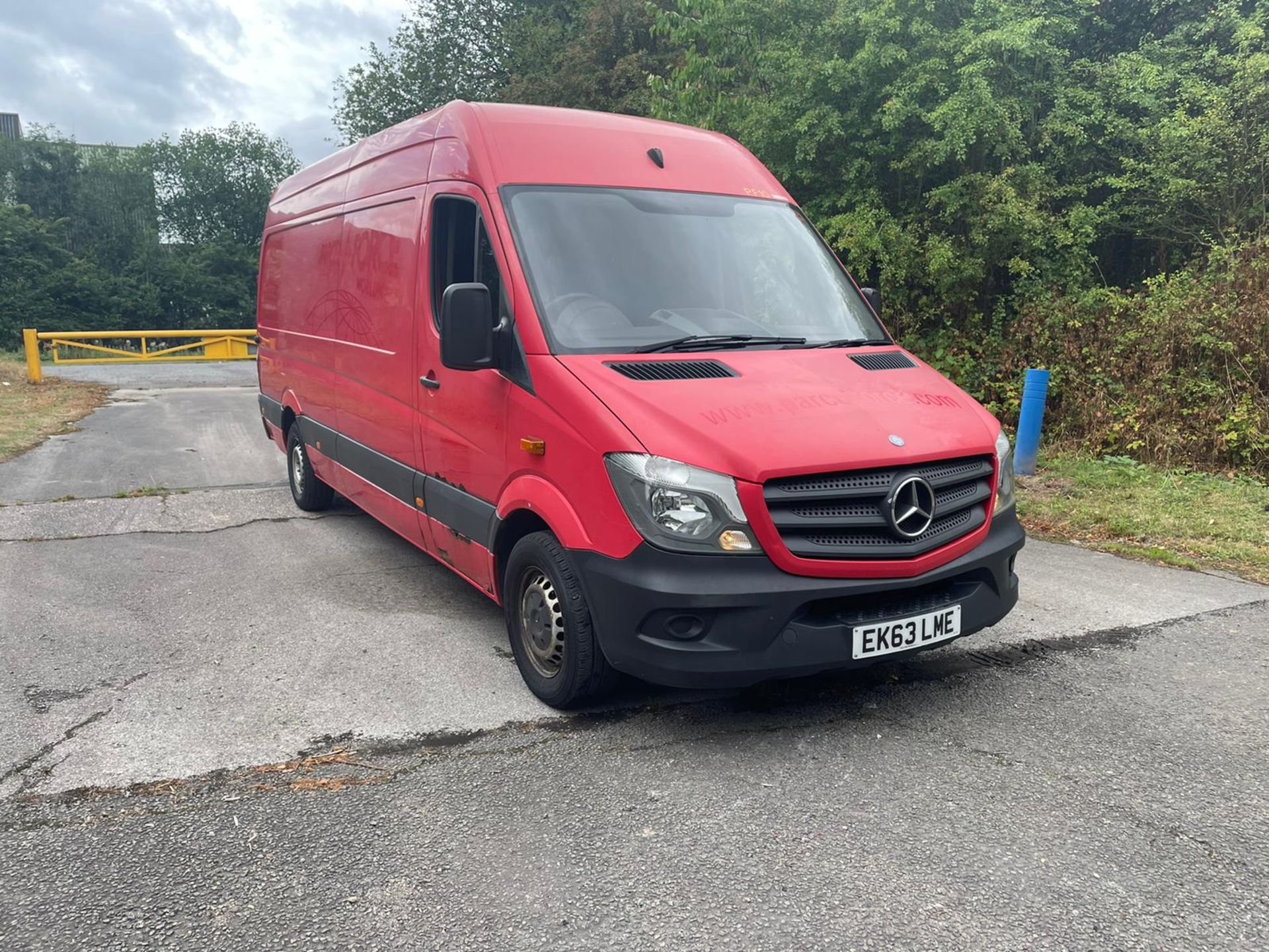 2013/63 MERCEDES-BENZ SPRINTER 310 CDI RED PANEL VAN *NO VAT*