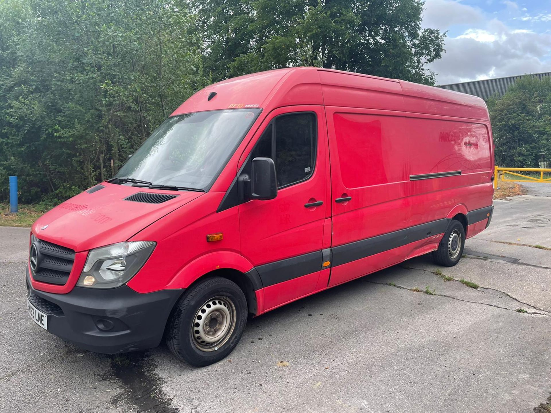 2013/63 MERCEDES-BENZ SPRINTER 310 CDI RED PANEL VAN *NO VAT* - Image 3 of 20