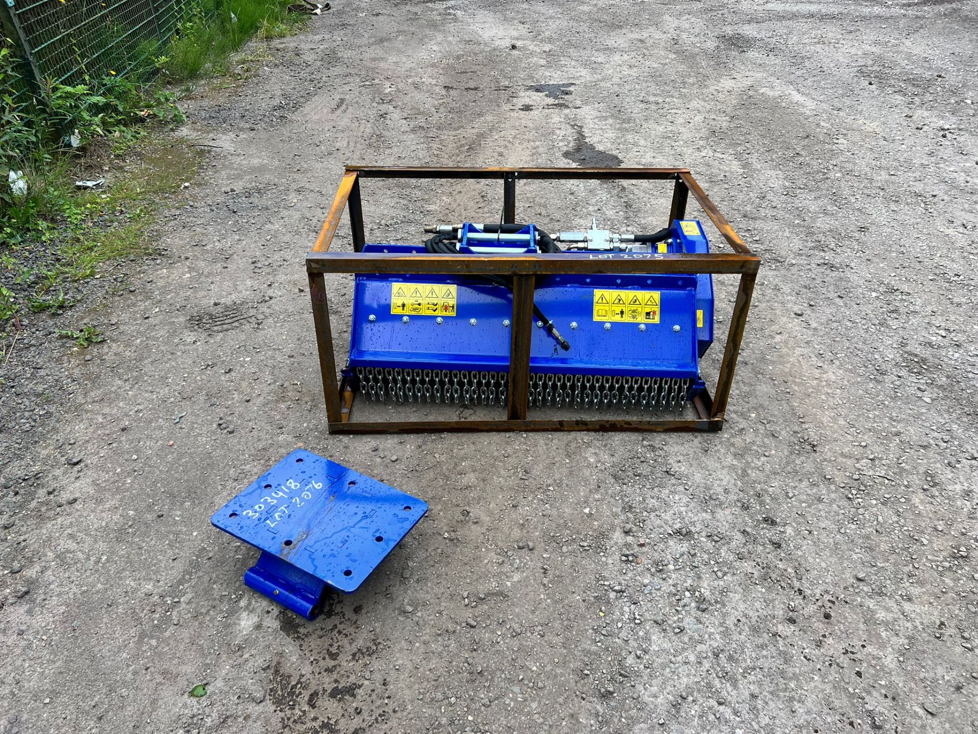 New And Unused 1000mm Hydraulic Flail Mower With Self Levelling Head *PLUS VAT* - Image 4 of 10