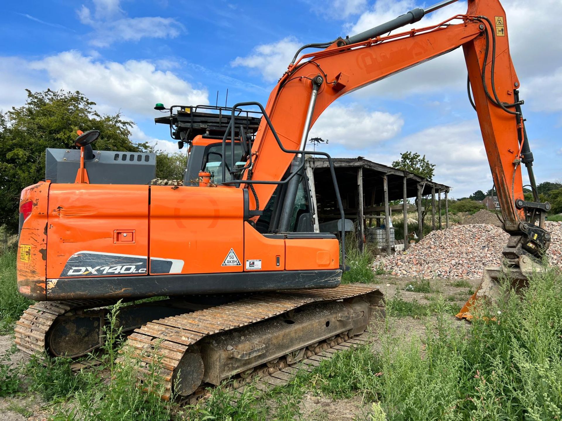 2015 Doosan DX140LC 14 Tonne Excavator With Geith Hydraulic Tilt Quick Hitch *PLUS VAT*