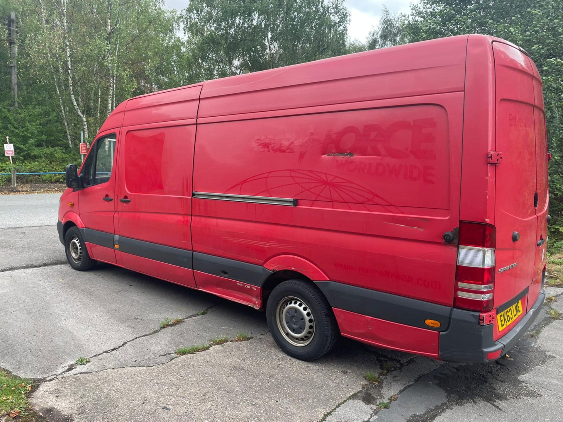 2013/63 MERCEDES-BENZ SPRINTER 310 CDI RED PANEL VAN *NO VAT* - Image 4 of 20