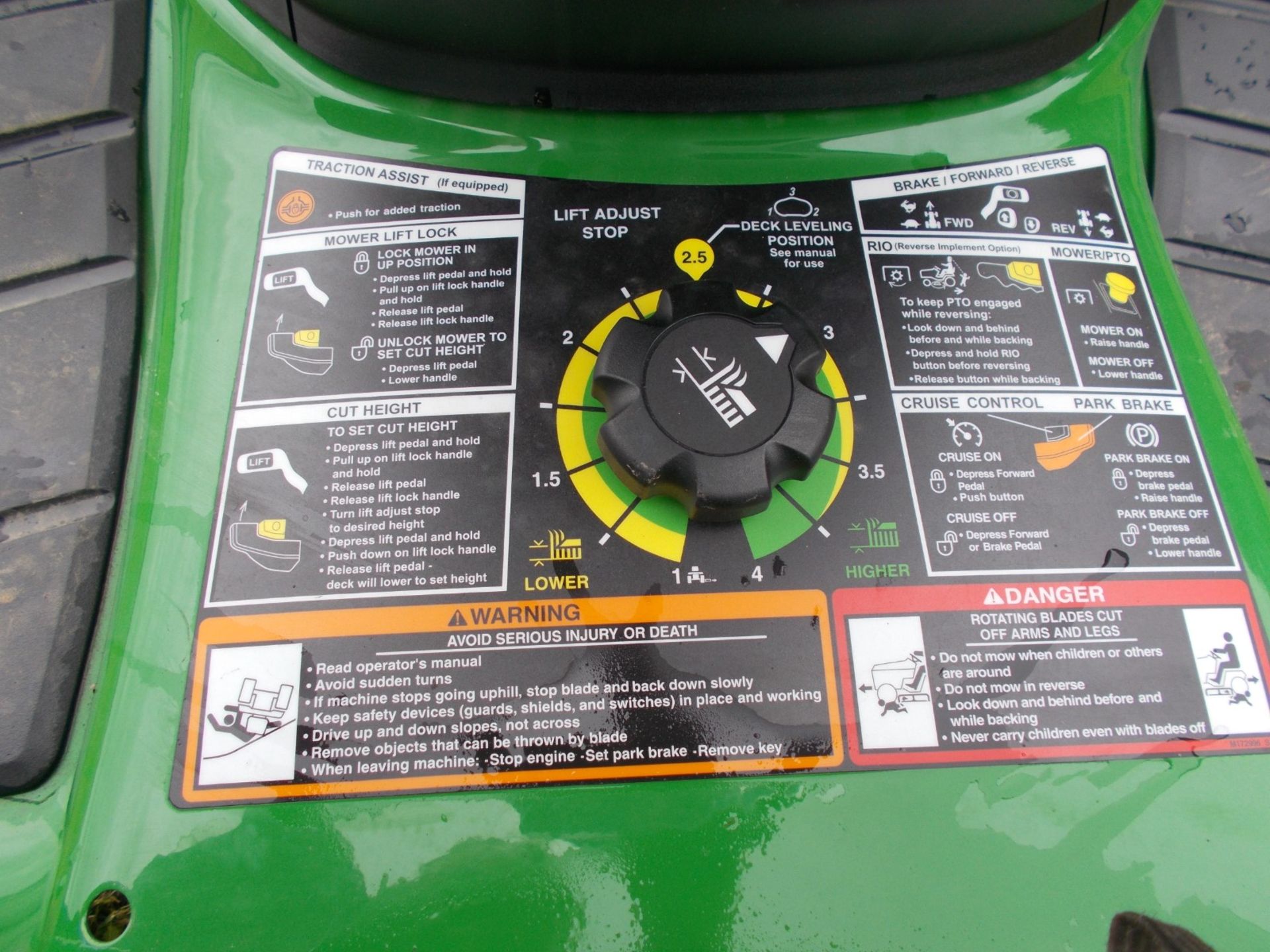 2022 JOHN DEERE X350 RIDE ON MOWER, BRAND NEW *PLUS VAT* - Image 13 of 16