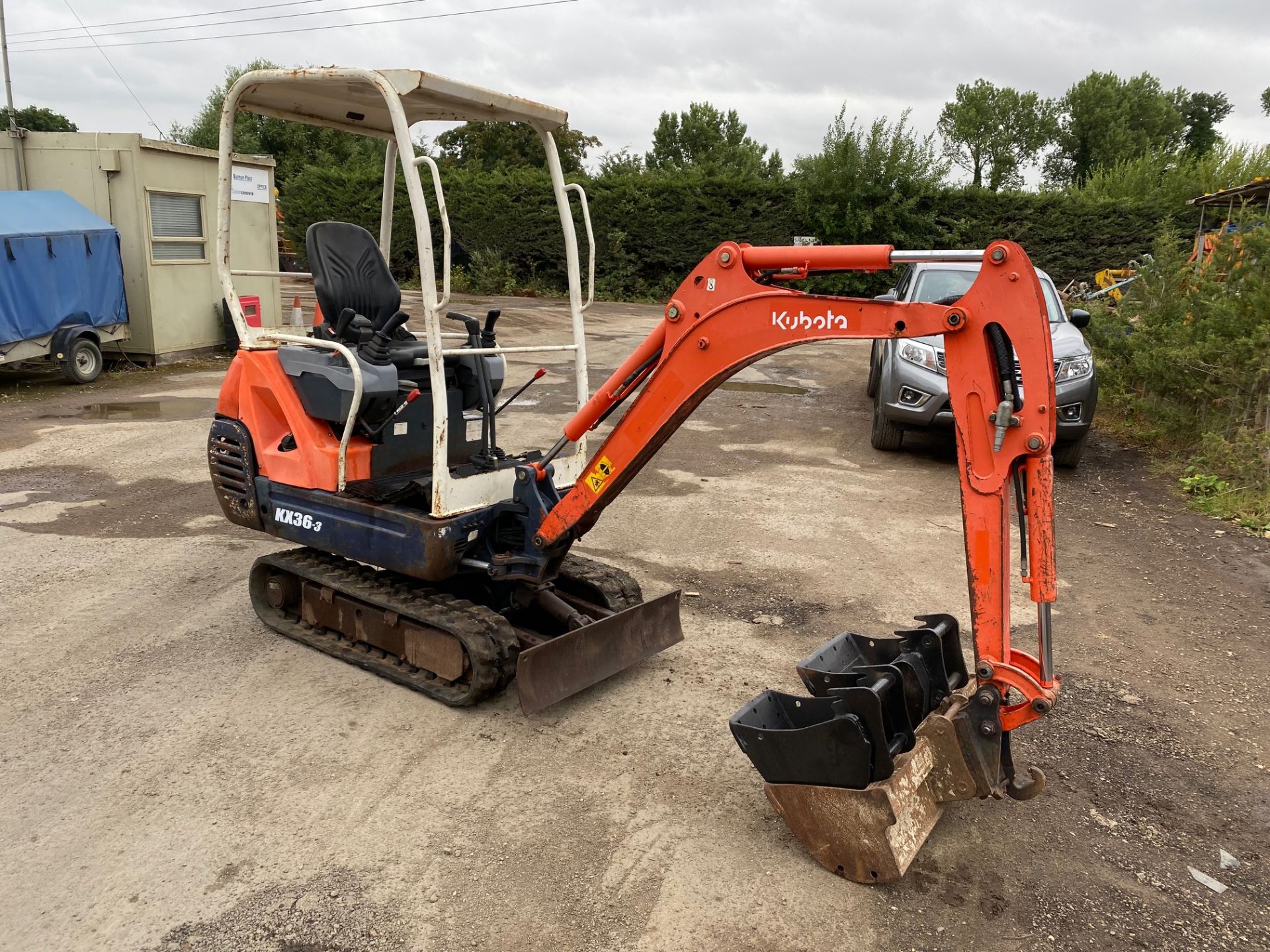 09 Kubota KX36-3 1.5 Ton Mini Digger *PLUS VAT* - Image 4 of 5