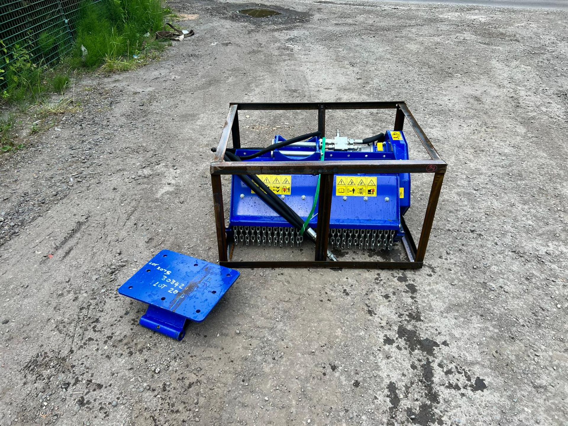 New And Unused 800mm Hydraulic Flail Mower With Self Levelling Head *PLUS VAT* - Image 3 of 10